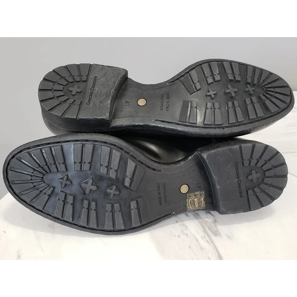 NEVER WORN HAS‎ SCUFF Officine Creative Chelsea Boots Prince Men's Black Size 41